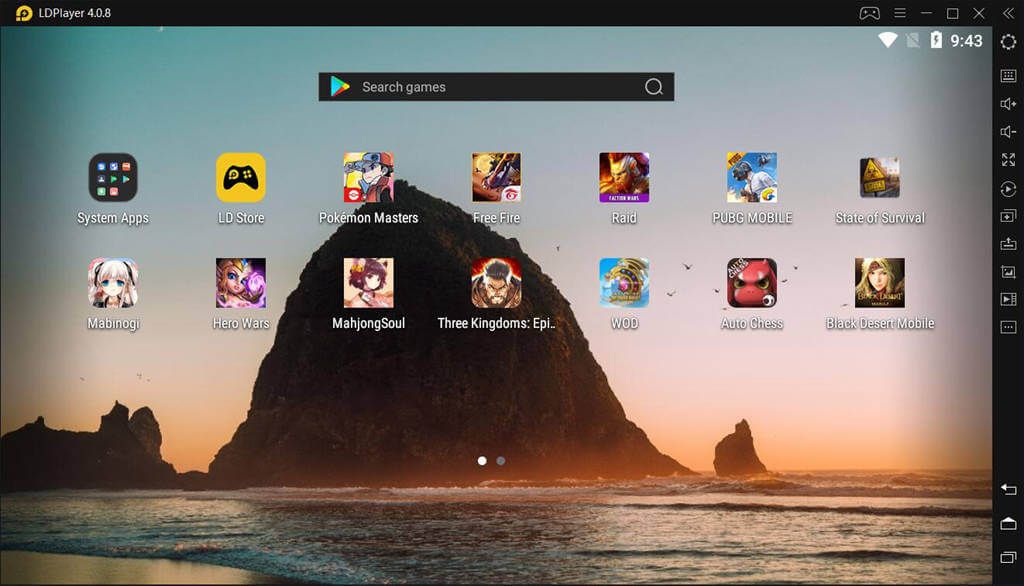 LDPlayer 9.0 / 5.0 Phần mềm giả lập Android nhanh, nhẹ và ổn định