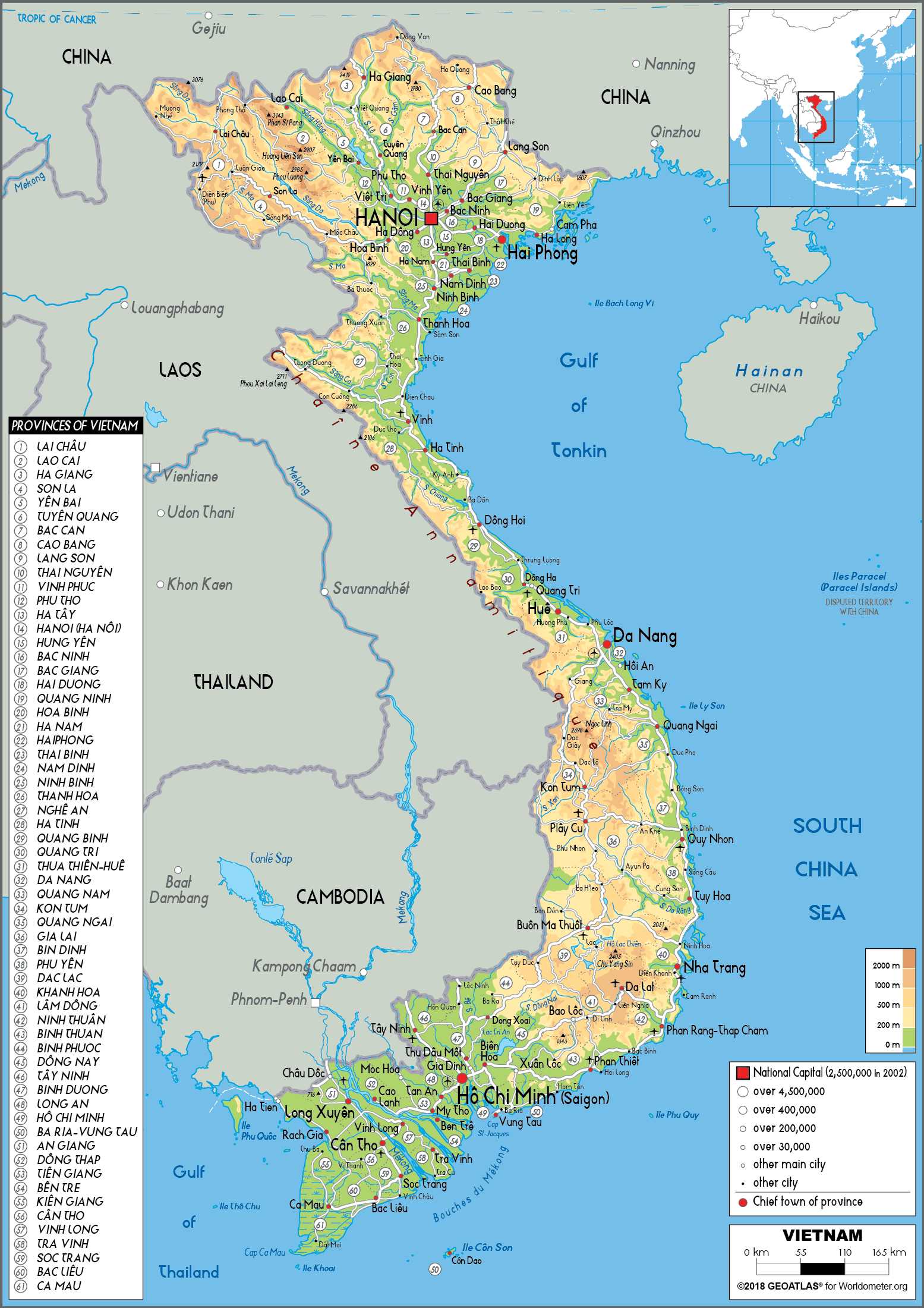 Bản đồ Việt Nam phóng to mới nhất 2024|Vector, 3D full 63 tỉnh