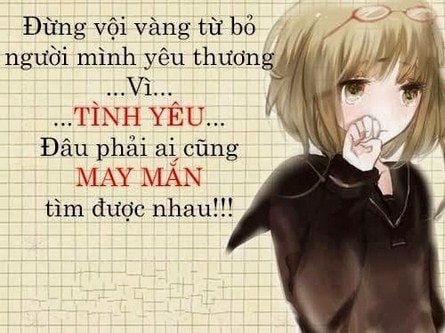 Hình ảnh buồn về tình yêu