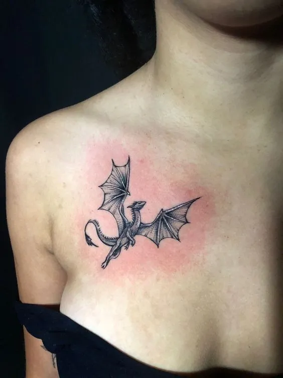 200 hình xăm con rồng mini cute cho cả nam và nữ chọn lọc - Genztattoo