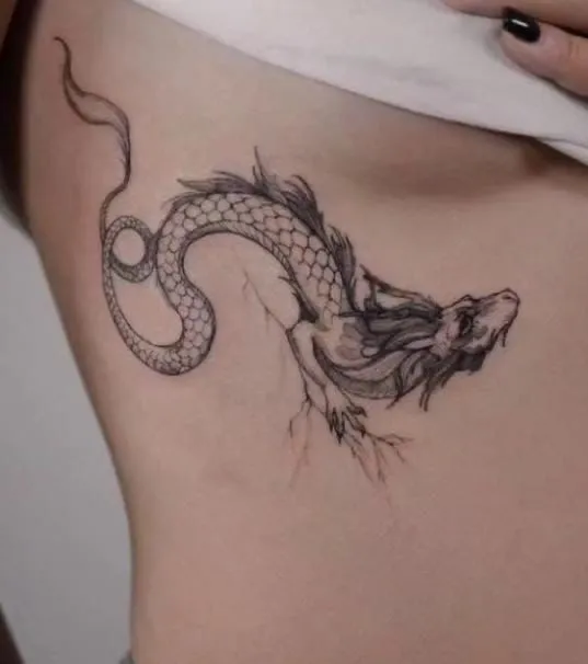 200 hình xăm con rồng mini cute cho cả nam và nữ chọn lọc - Genztattoo