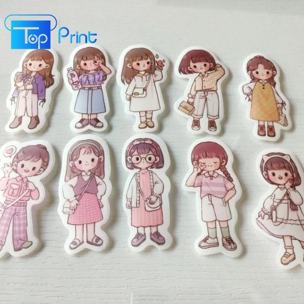 22+ Mẫu Sticker Cô Gái Cute, Dễ Thương